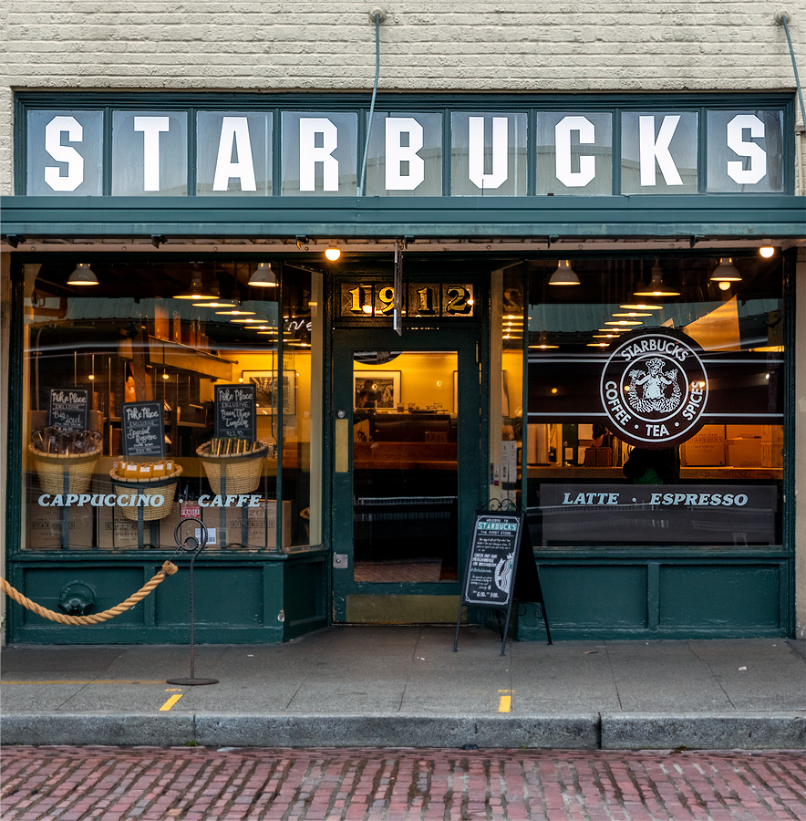 Starbucks' original storefront opened 50 years ago